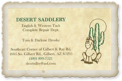 Desert Saddlery
